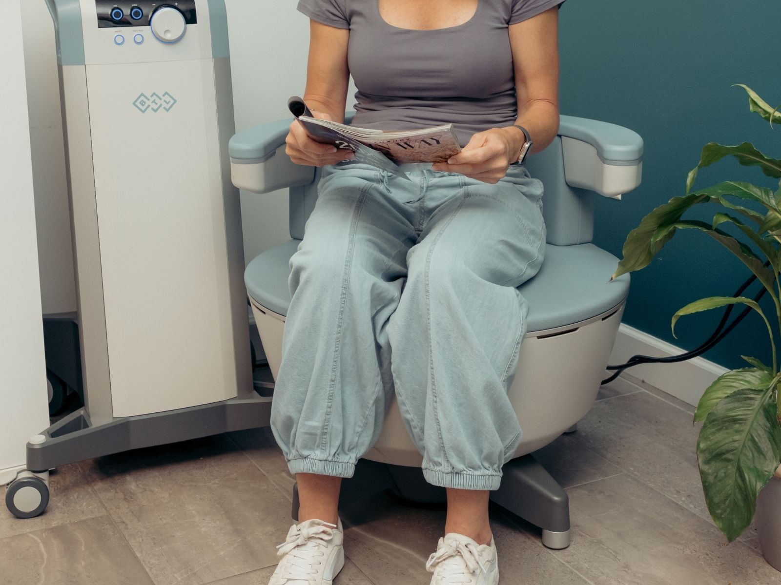 Emsella pelvic floor treatment at Helio Health and Wellness